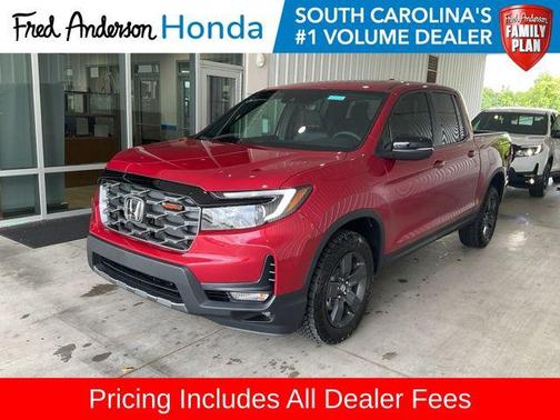 Radiant Red Metallic II 2026 Honda Ridgeline TrailSport