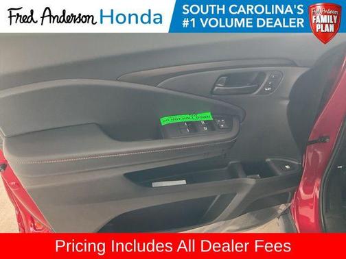 Radiant Red Metallic II 2026 Honda Ridgeline TrailSport