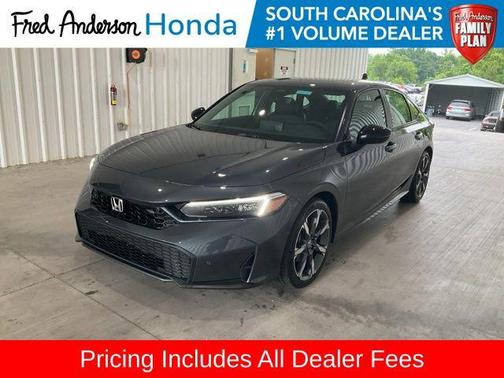 Meteorite Gray Metallic 2026 Honda Civic Hybrid Sport Touring