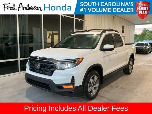 Platinum White Pearl 2026 Honda Ridgeline RTL