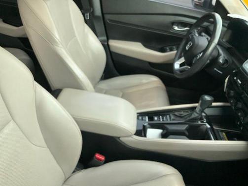 Platinum White 2023 Honda Accord Hybrid Touring