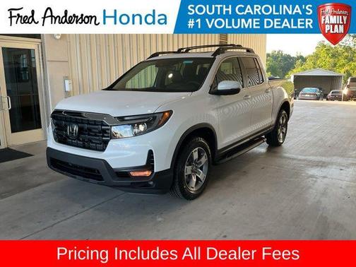 Platinum White Pearl 2026 Honda Ridgeline RTL