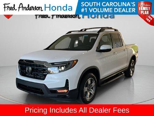 Platinum White Pearl 2026 Honda Ridgeline RTL