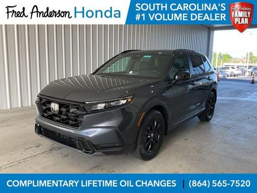 Meteorite Gray Metallic 2026 Honda CR-V Hybrid Sport-L FWD