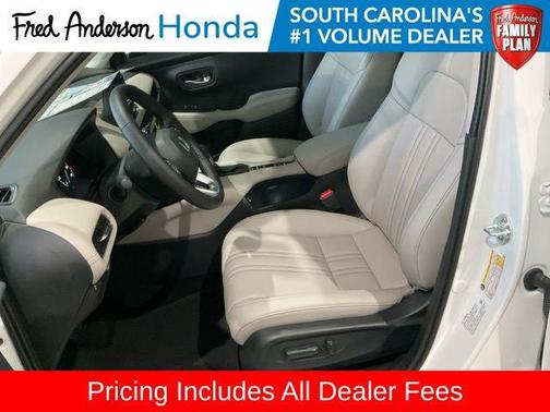 Platinum White Pearl 2026 Honda HR-V EX-L