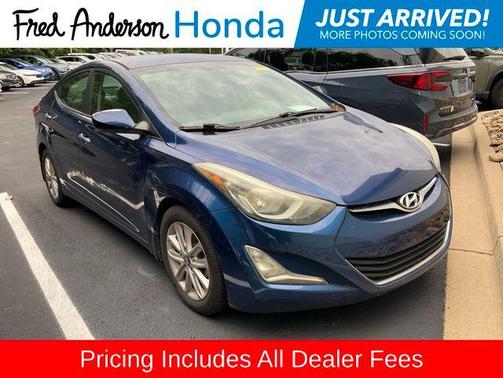 Lakeside Blue 2015 Hyundai ELANTRA SE