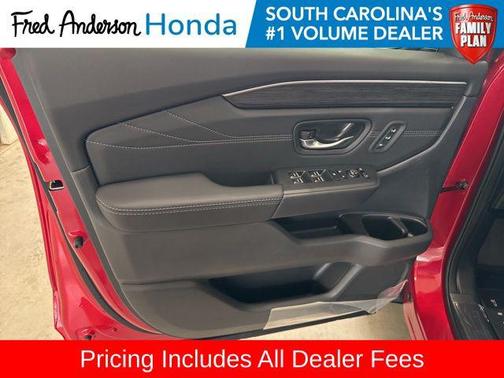Radiant Red Metallic II 2026 Honda Pilot Touring 8-Passenger
