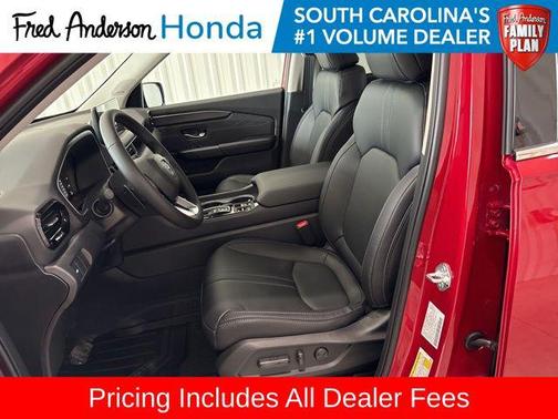 Radiant Red Metallic II 2026 Honda Pilot Touring 8-Passenger