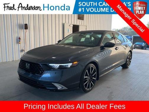 Meteorite Gray Metallic 2026 Honda Accord Hybrid Touring
