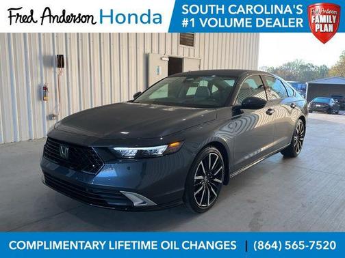 Meteorite Gray Metallic 2026 Honda Accord Hybrid Touring