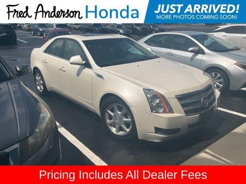 White Diamond Tricoat 2008 Cadillac CTS Base