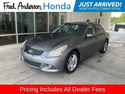 Graphite Shadow 2013 INFINITI G37x Base