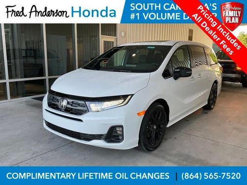 Platinum White Pearl 2026 Honda Odyssey Sport-L