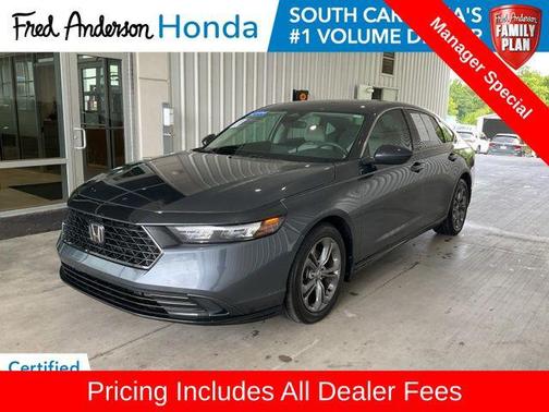 Meteorite Gray Metallic 2024 Honda Accord EX