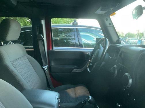 Deep Cherry Red Crystal Pearlcoat 2012 Jeep Wrangler Unlimited Sahara