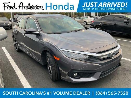 Silver Metallic 2017 Honda Civic Touring