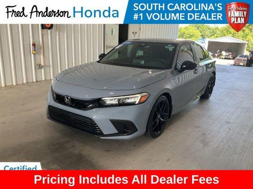 Gray Pearl 2024 Honda Civic Sport