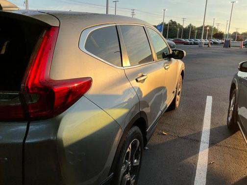 Lunar Silver Metallic 2018 Honda CR-V EX