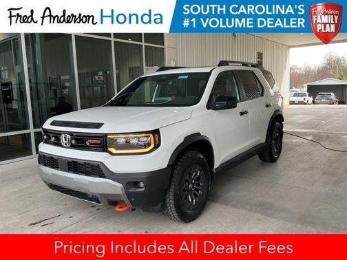 Platinum White Pearl 2026 Honda Passport AWD TrailSport