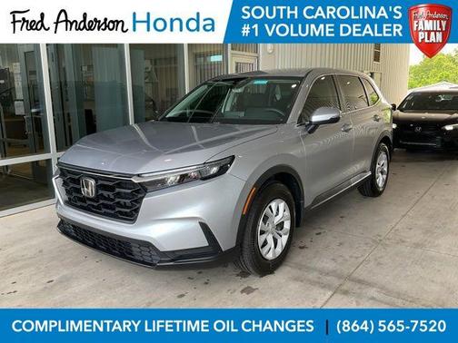 Solar Silver Metallic 2026 Honda CR-V LX 2WD