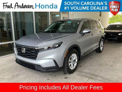 Solar Silver Metallic 2026 Honda CR-V LX 2WD