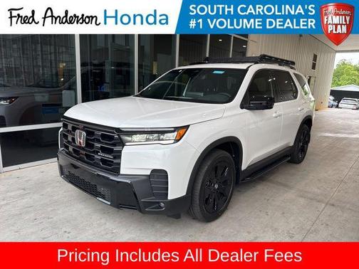 Platinum White Pearl 2026 Honda Pilot Black Edition