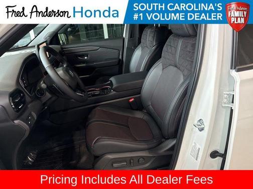 Platinum White Pearl 2026 Honda Pilot Black Edition