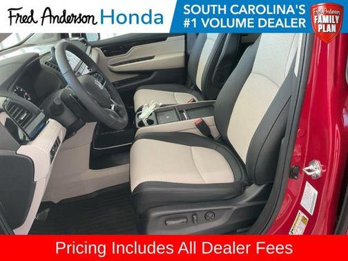 Radiant Red Metallic II 2026 Honda Odyssey Elite