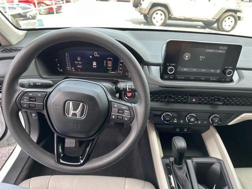 Platinum White 2024 Honda Accord LX 1.5T