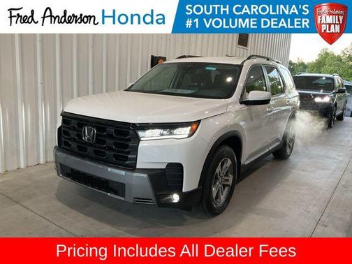 Platinum White Pearl 2026 Honda Pilot EX-L