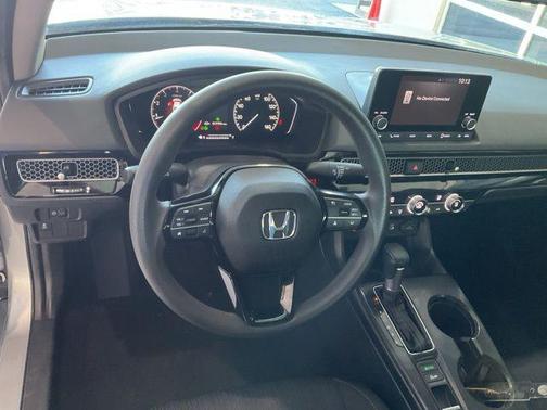 Solar Silver Metallic 2025 Honda Civic LX