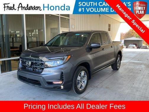 Modern Steel Metallic 2026 Honda Ridgeline RTL