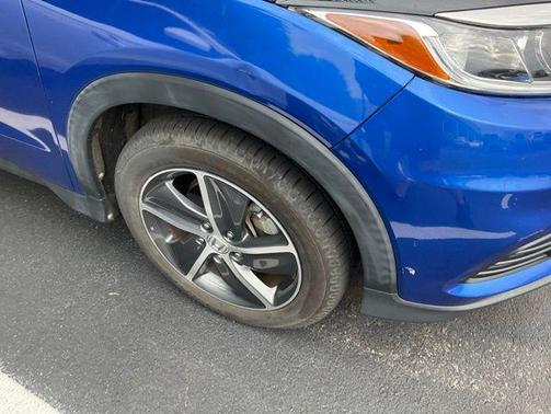 Aegean Blue Metallic 2021 Honda HR-V EX