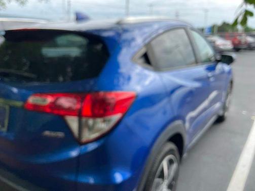 Aegean Blue Metallic 2021 Honda HR-V EX
