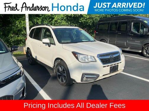 Crystal White Pearl 2018 Subaru Forester 2.5i Limited