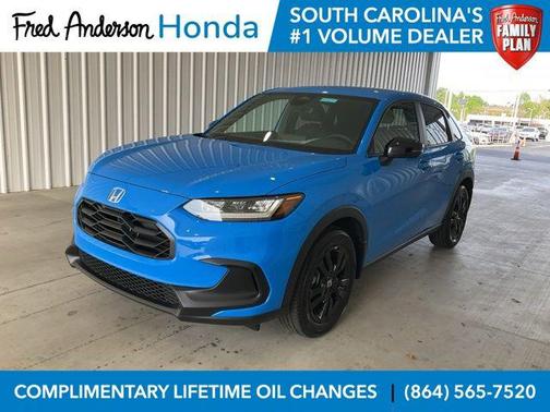 Boost Blue Pearl 2026 Honda HR-V 2WD Sport