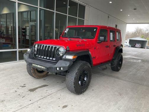 Firecracker Red Clearcoat 2021 Jeep Wrangler Willys
