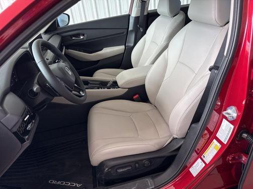 Radiant Red Metallic 2026 Honda Accord Hybrid EX-L