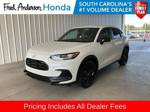 Platinum White Pearl 2026 Honda HR-V 2WD Sport