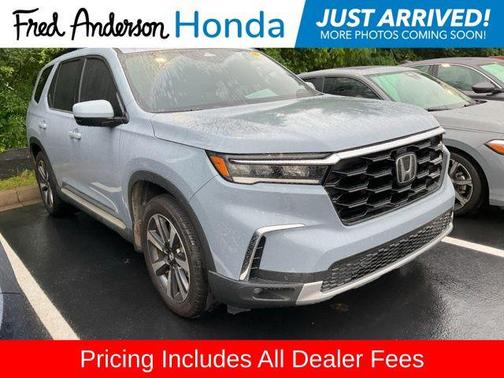 Obsidian Blue 2025 Honda Pilot Touring 8-Passenger