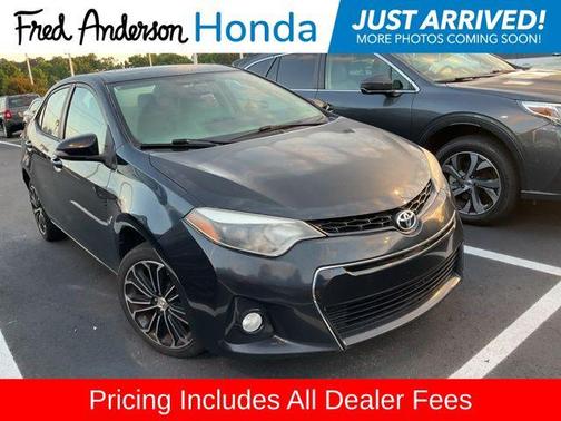 Black Sand Mica 2015 Toyota Corolla S Plus