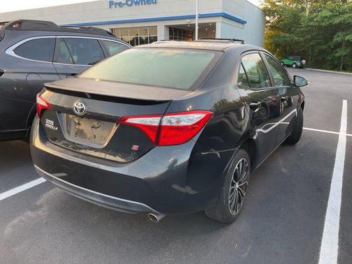Black Sand Mica 2015 Toyota Corolla S Plus