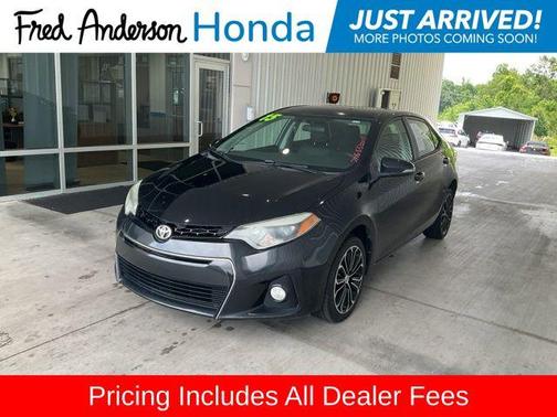 Black Sand Mica 2015 Toyota Corolla S Plus