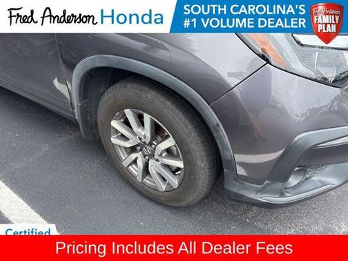 Modern Steel Metallic 2019 Honda Pilot EX-L