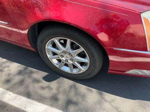 Crystal Red Tintcoat 2010 Cadillac DTS Luxury Collection