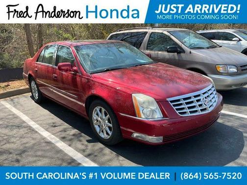 Crystal Red Tintcoat 2010 Cadillac DTS Luxury Collection