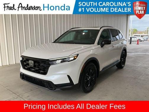 Platinum White Pearl 2026 Honda CR-V Hybrid Sport-L FWD