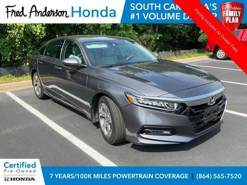 Modern Steel Metallic 2019 Honda Accord EX