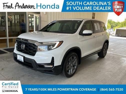 Platinum White 2023 Honda Passport AWD EX-L