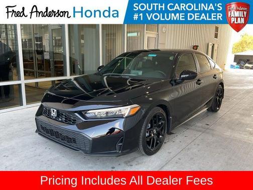 Crystal Black 2026 Honda Civic Sport